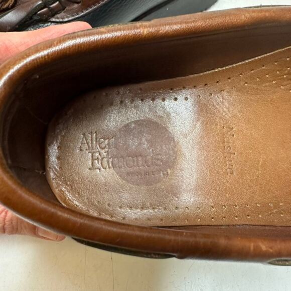 VGUC Rancourt & Co. x Allen Edmonds Nashua Handsewn Tassel Loafer Made USA 9.5 D main image 6